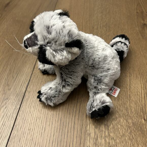 Ganz Webkinz Raccoon HM143 Gray No Code Rare Retired Plush Stuffed Animal - Picture 5 of 12